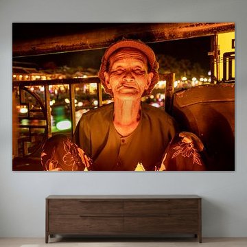 Kaarsverkoopster in Hoi An