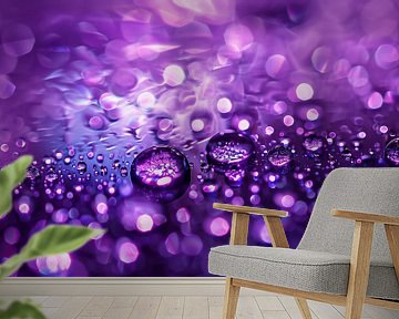 Purple rain panorama van TheXclusive Art