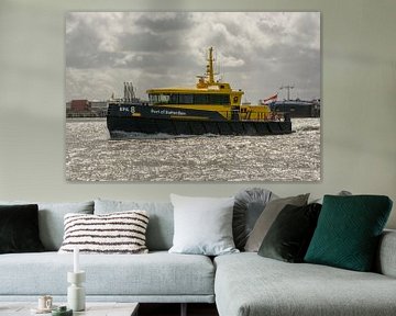 Patrouillenschiff RPA 8 im Hafen von Rotterdam von scheepskijkerhavenfotografie