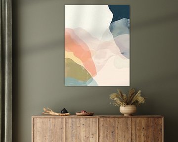Pastel shapes by But First Framing