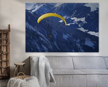 Paragliding in de Tuxer Alpen van Babetts Bildergalerie