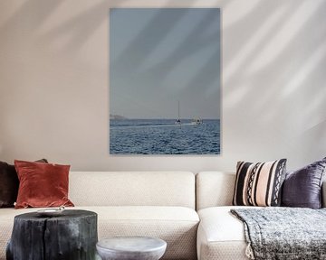 Escape to the Mediterranean Sea | Travel Photography Art Print in the City of Marseille | Cote d'Azur, South of France sur ByMinouque