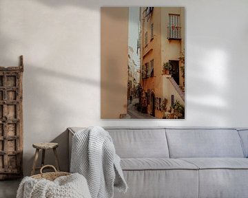 In the Streets of Menton | Travel Photography Art Print in the Streets of Menton | Cote d’Azur, South of France