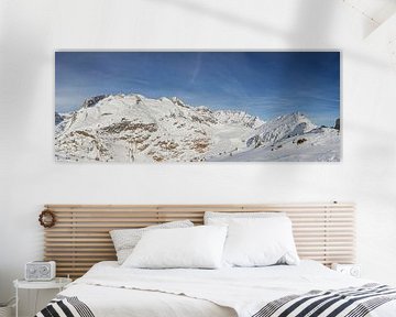 Le grand glacier d'Aletsch en hiver sur Martin Steiner