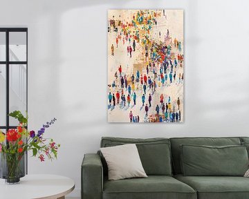 Zomer Schilderij | Schilderij van Kunst Kriebels
