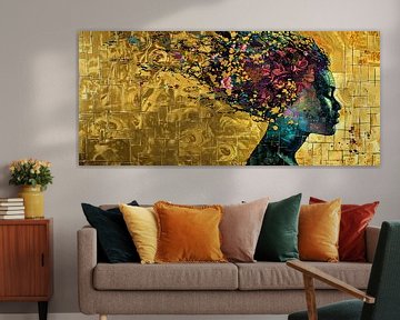 Vibrant Echoes van Kunst Kriebels