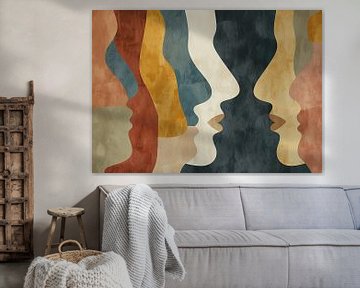 Modern Abstract van Blikvanger Schilderijen