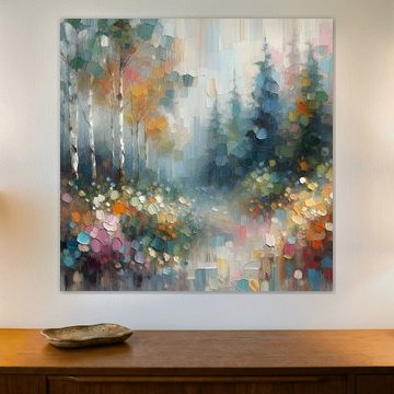 Pastel Wood by FoXo Art