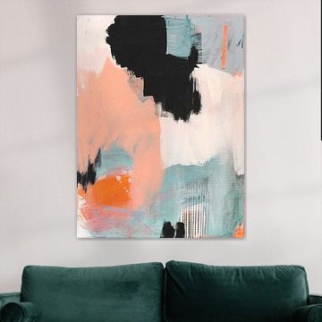 abstrakte Flächen in pastell