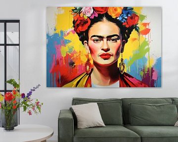 Frida Poster Print Kunstdruk van Niklas Maximilian