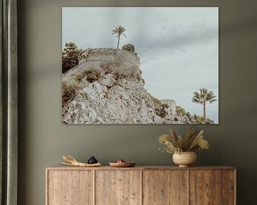 Le Rocher de Monaco | Reisefotografie Kunstdruck im Fürstentum Monaco | Cote d'Azur, Südfrankreich von ByMinouque