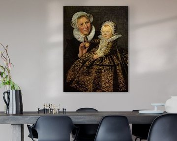 Frans Hals. Catharina Hooft en haar min. van Alie Ekkelenkamp