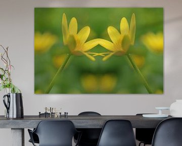 Creative composition of celandine 1 by Jaap Tanis
