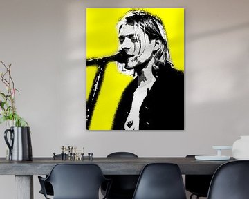 Kurt Cobain van Random Art