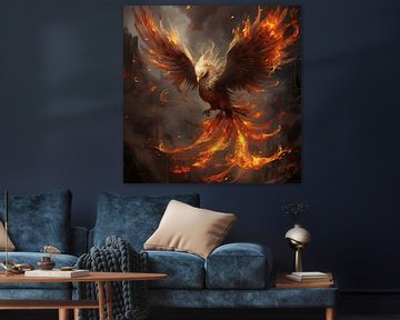 Rising Phoenix by SilversCrafts