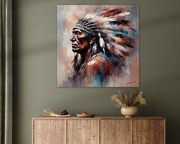 Native American Heritage 13 by Johanna's Art