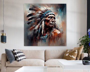 Native American Heritage 14 by Johanna's Art