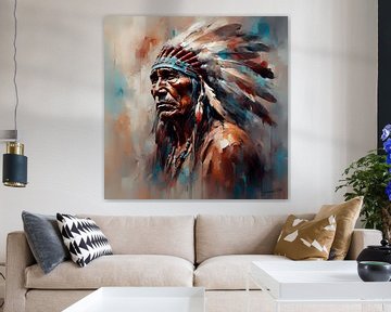 Native American Heritage 15 by Johanna's Art