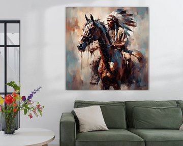 Native American Heritage 19 by Johanna's Art