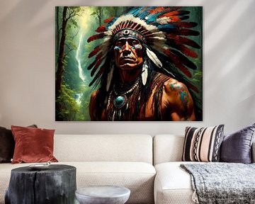 Native American Heritage 21 by Johanna's Art