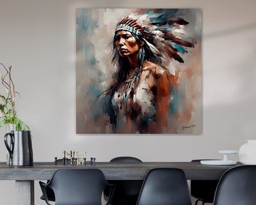 Native American Heritage 22 van Johanna's Art