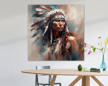 Native American Heritage 23 by Johanna's Art