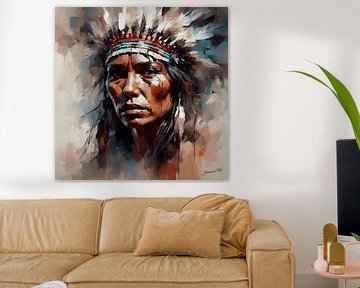 Native American Heritage 24 by Johanna's Art