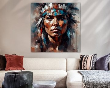 Native American Heritage 25 by Johanna's Art