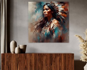 Native American Heritage 26 by Johanna's Art