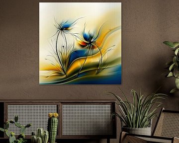 Spring colours | Abstract by Karina Brouwer