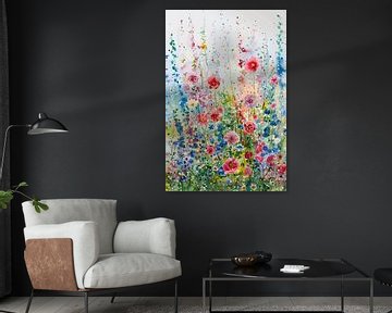 Flowers 616 | Flower Painting by Wonderful Art