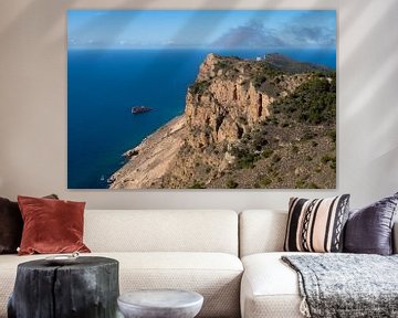 Kliffen van de Sierra Helada aan de Middellandse Zeekust van Adriana Mueller