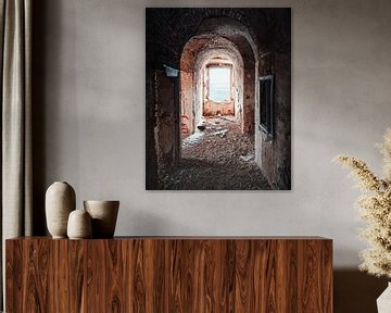 Old Abandoned Corridor. by Roman Robroek - Photos of Abandoned Buildings