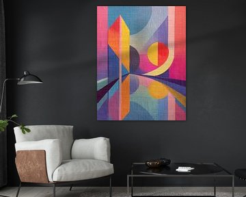 Abstract Colourful Urbane trance sur Gisela- Art for You