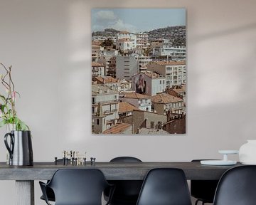 Urban Collage | Reisefotografie Kunstdruck in der Stadt Cannes | Cote d'Azur, Südfrankreich von ByMinouque