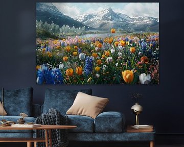 fleurs au printemps sur Egon Zitter