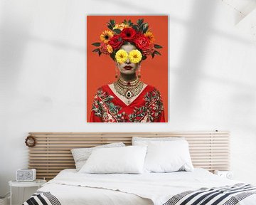 a Summer Portrait made in Mexico van Marja van den Hurk