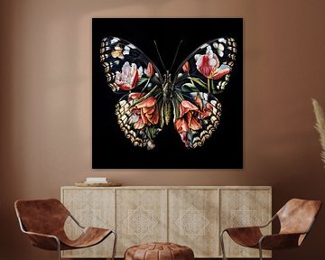 Le papillon tulipe sur Harmannus Sijbring