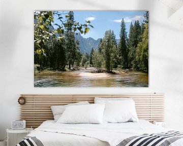 The river and the mountains | Yosemite National Park | USA by Marika Huisman fotografie