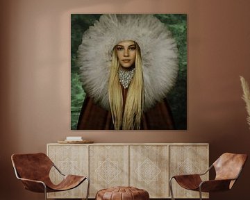 Vintage Beauty Capuchon Dendelion van Yvonne Zeldenthuis