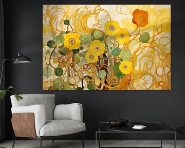 Yellow poppies by Bert Nijholt