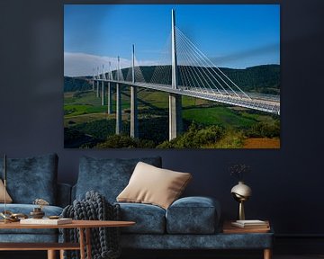 Brücke bei Millau, Frankreich von Bert Bouwmeester