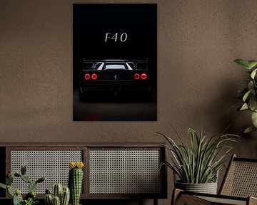 Ferrari F40 Auto van FotoKonzepte