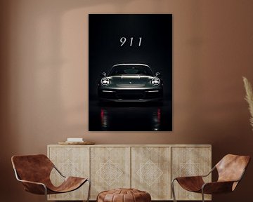Porsche 911 Carrera Auto van FotoKonzepte