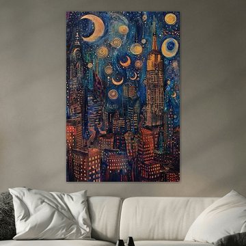 New Yorker Sternennacht