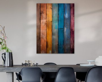Planches en bois colorées V1 sur drdigitaldesign
