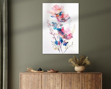 Aquarell Floral Nr. 6 von Andreas Magnusson