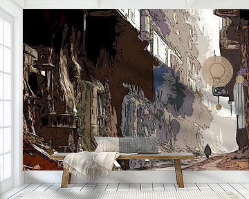 luchtmachtbasis in de woestijn