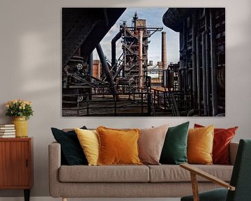 Blast furnace Landschaftspark Duisburg by Rob Boon