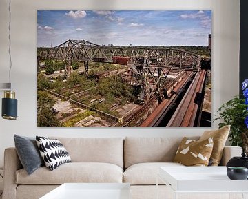 Blast furnace Landschaftspark Duisburg by Rob Boon